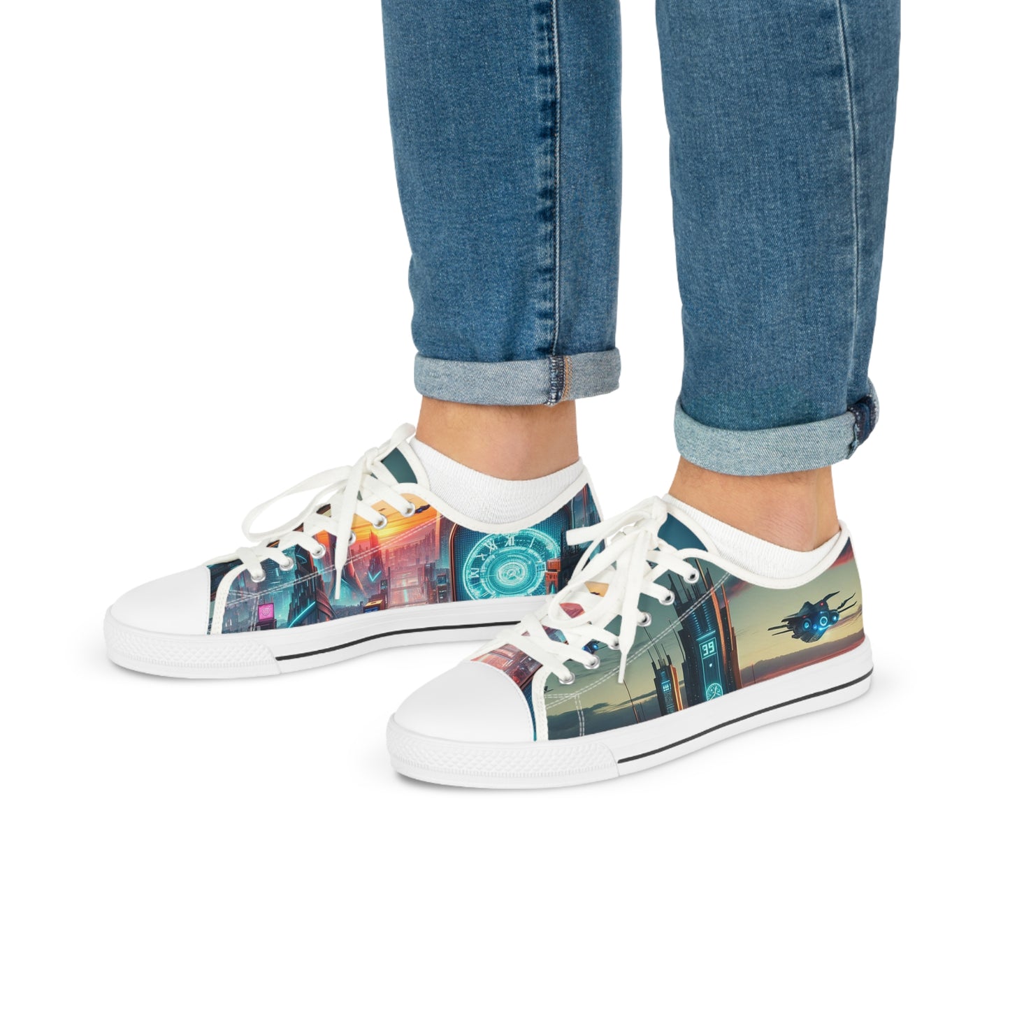 Cyber Punk Low Top Sneakers