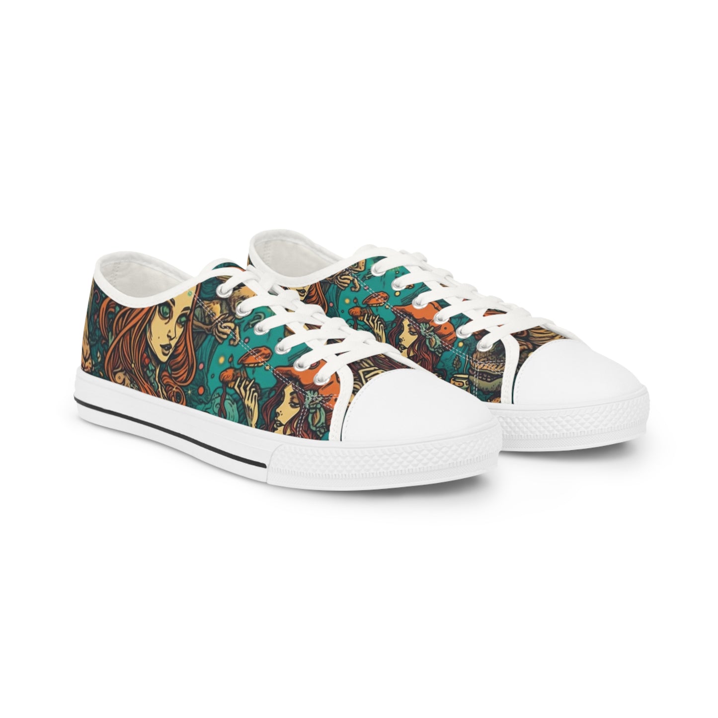 Alice In Wonderland Low Top Sneakers