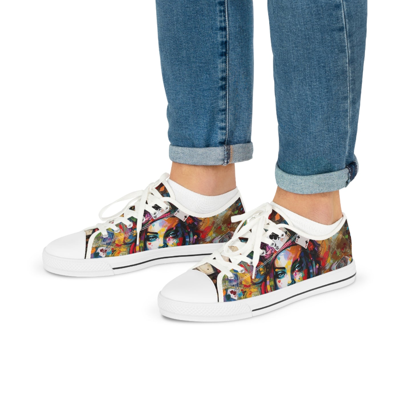 Alice In Wonderland Low Top Sneakers